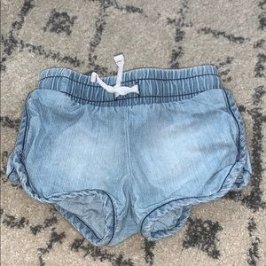 Cat and Jack blue jean shorts